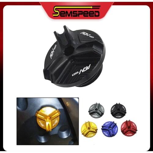 Motorcycle Accessories Oil Filler Cover Engine Plug Cap For Honda ADV 150 adv150 2019-2020