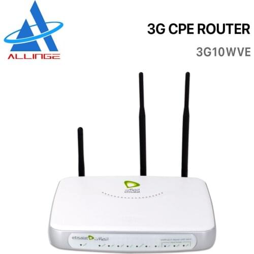 ALLINGE Netcomm 3g CPE Long Range Wireless Wifi Router with Sim Card Gateway Home Router Rj11 Antennas Port Voice Call Function