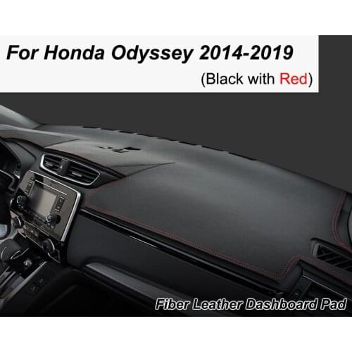 For Honda Odyssey 2014-2019 Jdm Model Rc1 Rc2 Anti-Slip Mat Dashboard Cover Pad Sunshade Dashmat Protect Carpet Car Accessories