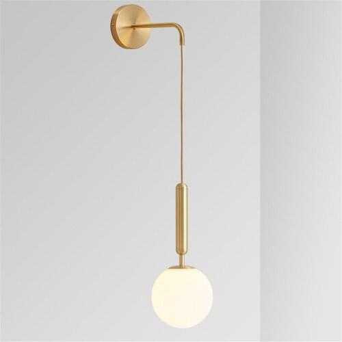 Europe Indoor Lighting Vintage Wall Lamp Retro Glass Modern Coffe Bar Restaurant Shop LED Wall Decoration Light Fixture