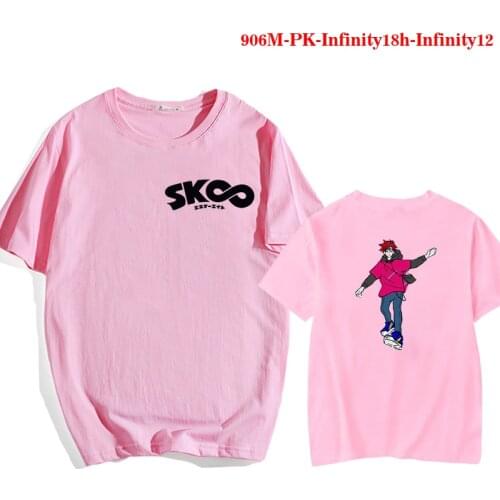 Sk8 The Infinity Kawaii T-Shirt Japanese Anime Tshirts Snow Shadow Reki Joe Cherry Adam Miya Harajuku Summer Women Tee Aesthetic