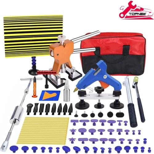 Auto Body Dent Repair Tool - Dent Repair kit with Slide Hammer Dent Puller for Car Body Hail Dent Remover Automobile Body Repair