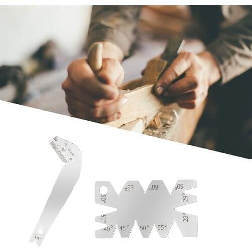 Stainless Steel.Bit Measurement Screw Cutting Gauge Drill Template Gauge Template Welding Inspect Tool Weld Drill Bit