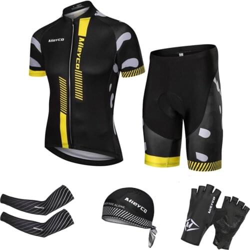 Cycling Jersey Set Mens Tracksuit Shorts For Bicycle Team Racing Uniform Clothing 2021 MTB Bike Suit Acessórios Para Bicicletas