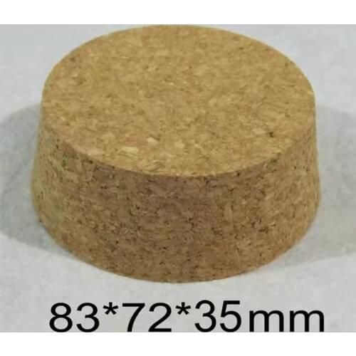 4pcs/lot Big size Wooden Cork stopper for test tube/packing bottle plugs, Diameter from 72mm to 95mm, Height 30/35mm