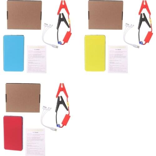 12V 20000mAh Multi-Function Car Jump Starter Power Bank Emergency Charger Booster Battery