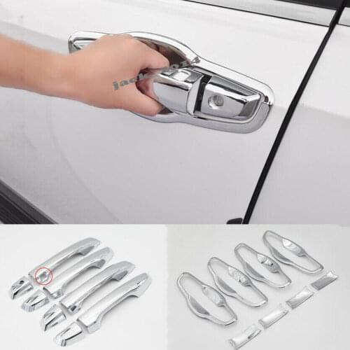 16PCS ABS Chrome Side Door Handle Cover Trim For Honda CRV CR-V 2017 2018 2019