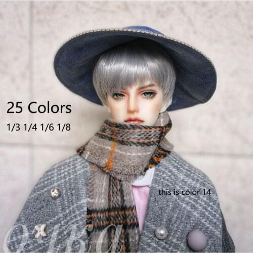BJD wig 25 colors to choose from 1/3 1/4 1/6 1/8 Fashion short hair SD wig