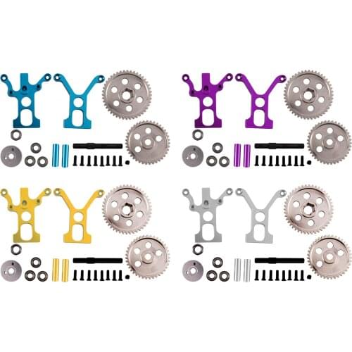 Precision Metal 02076 Gear Reducer Assembly Kit Fit for HSP 94102 94122 1:10 Scale RC Nitro/Electric On-Road Racing Car Parts