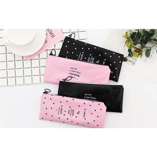 SMBOOLIE Black Pencil Cases