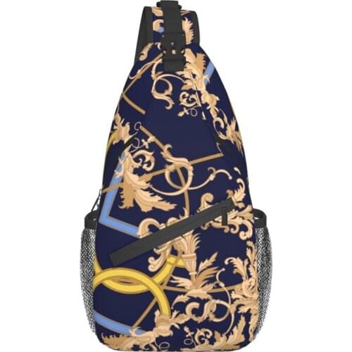 Noisydesigns Retro Blue European Flowers Prints Fashion Travel Belt Waist Pack Luxury Design Pouch Funny Chest For Women New