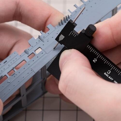 T14A02/T14A03 Black/Red Equidistant Parallel Scriber Model Craft Tool Isometric Parallel Marker Model Accessories