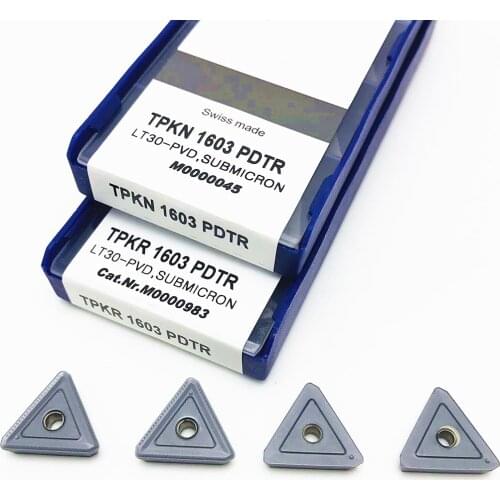TPKR1603 PDTR LT30 high quality carbide insert TPKN1603 machine tool cutting tool CNC turning insert TPKR lathe parts tool TPKN