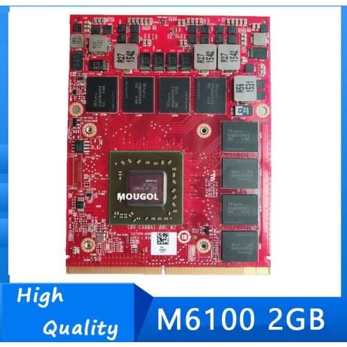 High quality M6100 2GB GDDR5 Video Card fit for Dell 8760W M6600 M6700 216-0843006 Graphics Card Fully Tested