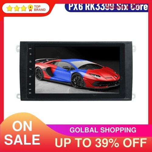 8" For Porsche Cayenne 2003-2010 Android 10 Car GPS Navigation Car DVD Player Head Unit Car Multimedia Player Auto Stereo Radio