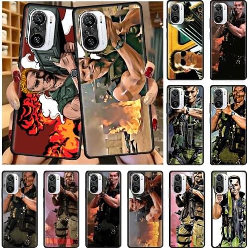 Arnold Schwarzenegger Movie Commando 1985 Cover For Xiaomi Redmi Note 9S 9 10 8T 8 7 9C 9A 8A 7A K40 Pro Plus Luxury Soft Capas