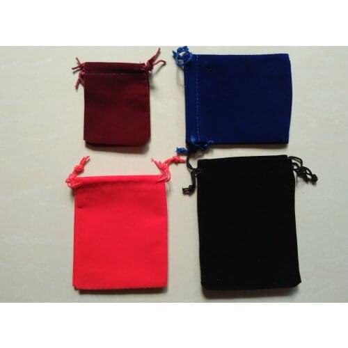 Free shipping 50Pcs7x9cm/10x12cm/12x14cm Fashion Velvet Drawstring Pouch Bag/Jewelry Bag,Christmas Wedding Gift Bags