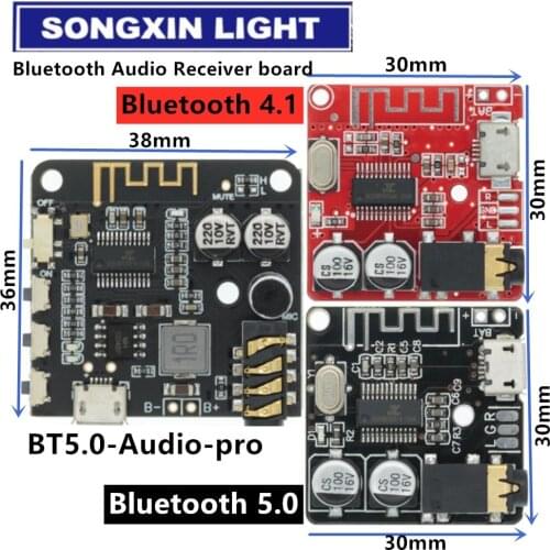 DIY Bluetooth Audio Receiver board Bluetooth 4.0 4.1 4.2 5.0 PRO MP3 Lossless Decoder Board Wireless Stereo Music Module 3.7-5V