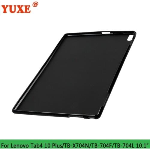 Tablet Case For Lenovo TAB 4 Tab4 10 Plus 10.1“ TB-X704N TB-X704F TB-X704L 10.1 inch Funda Back TPU Silicone Anti-Drop Cover