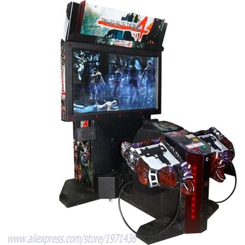 Indoor Coin Operated Amusement Equipment House Of The Dead 4 Gun Shooting Simulator Arcade Game Machine