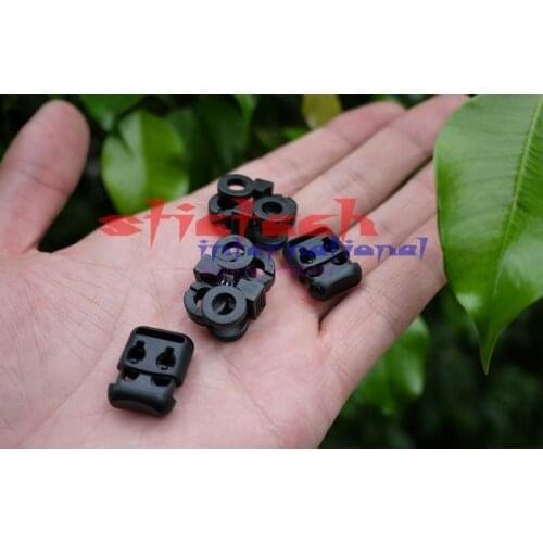 By dhl 500sets EDC Gear Rapid shoelaces antiskid buckle,outdoor camping equipment,Convenient shoes buckle 10 pieces/set