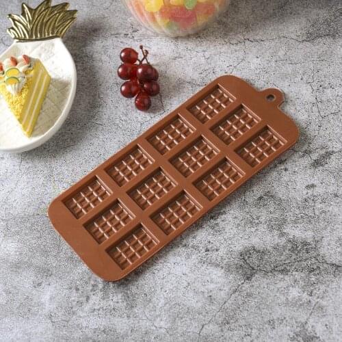 Kitchen Baking Silicone Chocolate Mold Fondant Molds DIY Candy Bar Mould Cake Decoration Tools LX8568
