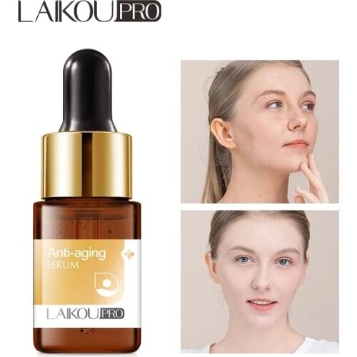 New Product Anti-aging Face Serum Deep Moisturizing Anti-wrinkle Facial Essence Reduces Dullness Brightens Skin Care Solution