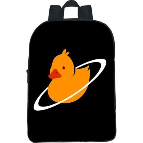 Quackity Backpacks Fashion Kids Bookbag Kindergarten Mini Backpack Zipper Pack Casual Kawaii Boy Girl Bag Student School Bag