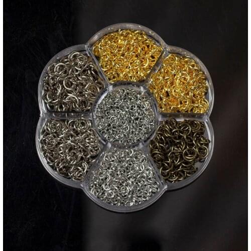 Handmade DIY kit 1Set Jewelry accessory Kit Findings/Keychain Keyring kit/Jump Rings Fit Jewelry Accessories for DIY