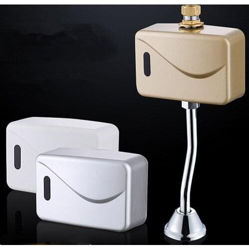 Wall mounted toilet urinal sensor flush valve,Infrared Automatic induction sensor urinal flusher,DC6V intelligent Urinals,J18094