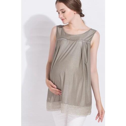 Radiation protection clothing for pregnant women, sterling silver fiber vest lace four seasons radiation protection maternity