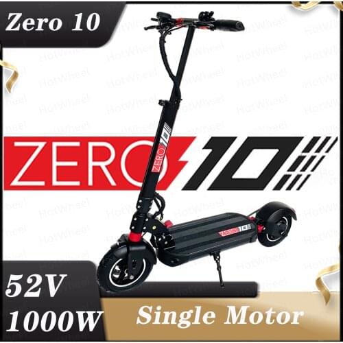 ZERO 10 Single Motor 52v Electric Scooter Skateboard Kick Scooter 13Ah 18.2Ah 22.4Ah LG TwoWheel