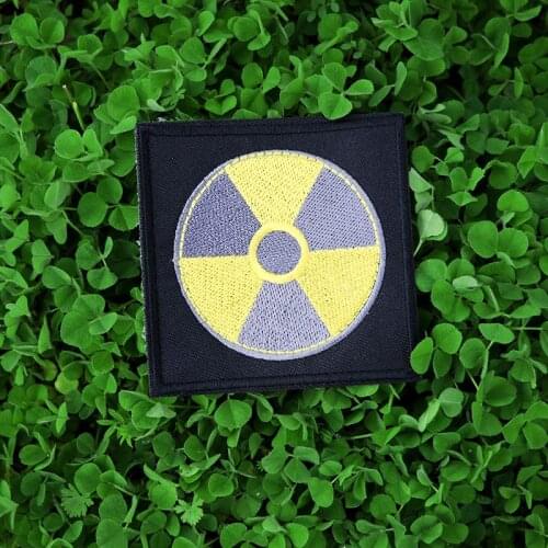 Nuclear Power Plant Radiation Patches For Clothes STALKER Factions Mercenaries Loners Atomic Power Badge Patch Chernobyl Stripe