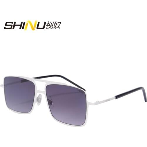 SHINU brand mens sunglasses 100% UV400 protective flat lens Sun glasses driving travel glasses Oculus De Sol Masculino