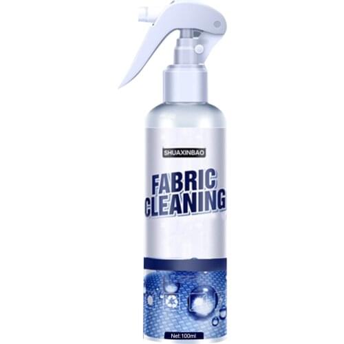Spray Car Interior Fabric Cleaning Agent Spray 100ml Multi-purpose Cleaning Agent Spray Cleaning Tool Cleaning Agent Spray