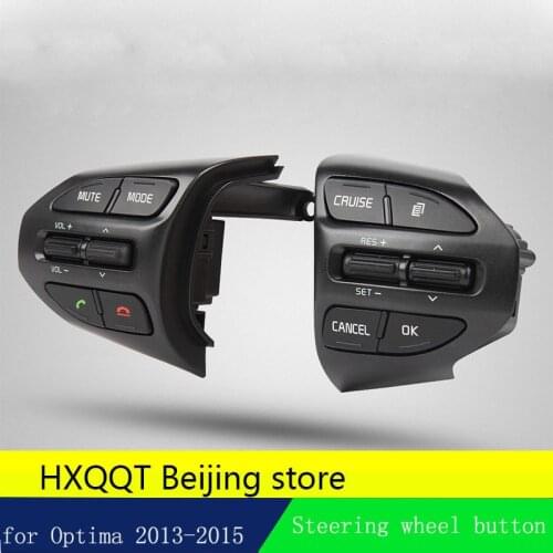 3Pcs Steering Wheel Button For KIA Optima Buttons Bluetooth Phone Cruise Control Volume channel Remote Steering Wheel Control
