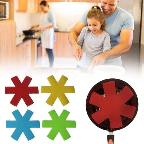 4pcs Flower-Shaped Easter Pot Pan Dish Protectors Kitchen Table Mat Anti-Scratch Pads Dividers Cup Mats Drinking Coasters