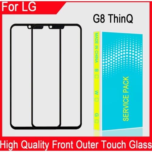 6.1" inch For LG G8 ThinQ G820N G820QM G820V G820UM Touch Screen Front Outer Glass Panel Replacement
