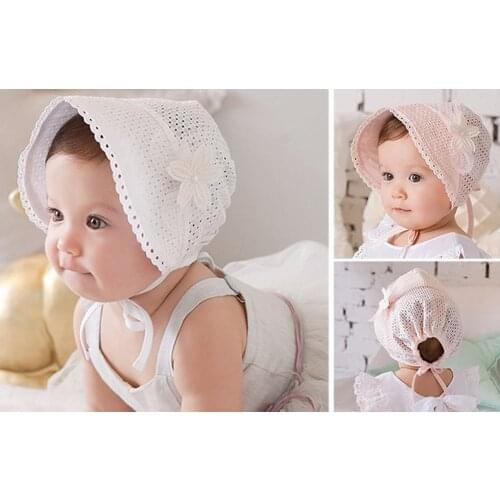 Girls Infant Baby Newborn Kids Bucket Hat Children Cap Beanie Bonnet Hair Accessories Bebe Hats Baby-reborn Photography Props