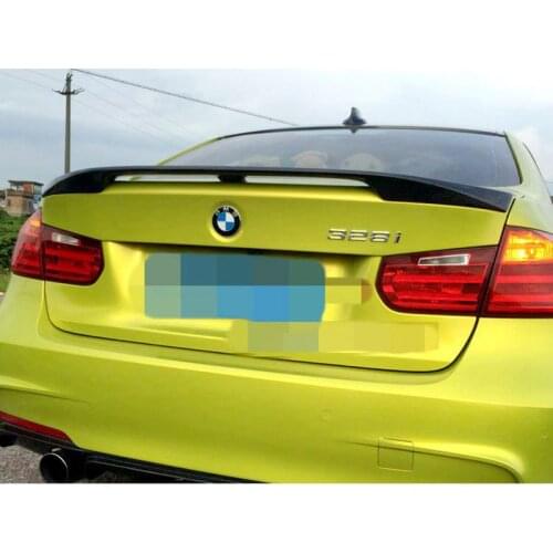 F30 F80 Real Carbon Fiber Rear Trunk Wing Boot Spoiler for BMW 3 Series F30 Saloon & F80 M3 2012-2018