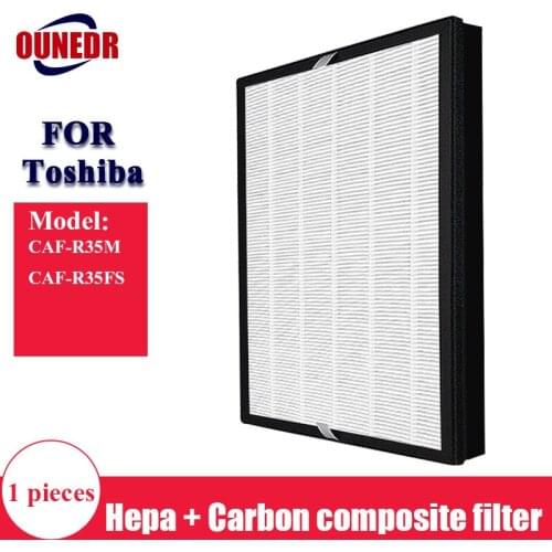 Air Purifier HEPA Filter Carbon Composite Filter For Toshiba CAF-R35M CAF-R35FS air purifier parts