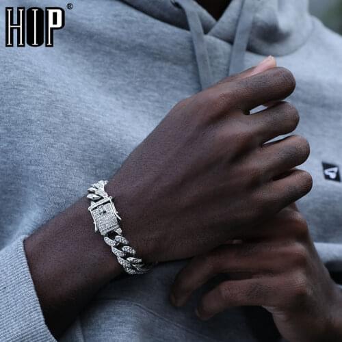 HIP Men's Silver Bracelets