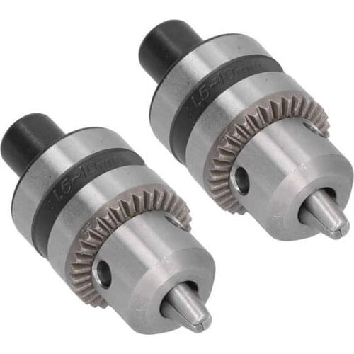 Conversion Tool Heavy Duty Drill Chuck Aluminum Alloy Quenched Impact Resistance with Shank Key for Milling Machines for Lathes