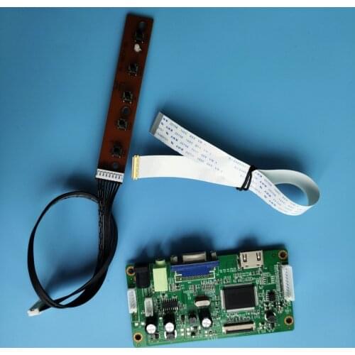 Kit for B173RTN01.1/B173RTN01.4 Panel 1600X900 30pin DRIVER SCREEN display monitor DIY VGA LCD EDP Controller board 17.3"