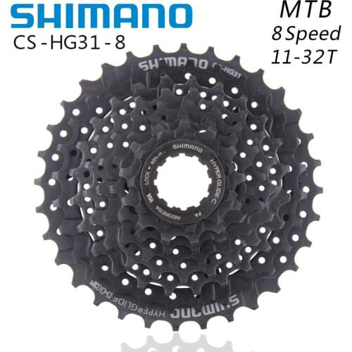 SHIMANO CS-HG31-8 Flywheel 11-32T 8S Freewheel 25/28/32/36/40/42T for M360 M310 M280 M410 k7 X4 Folding Mountain Bike Parts