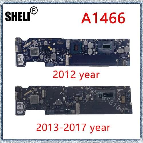 For A1466 MacBook Air 13" Logic Board 2012 2013 2014 2015 2017 Years 820-3209-A 820-3437-B 820-00165-A I5 I7 Motherboard