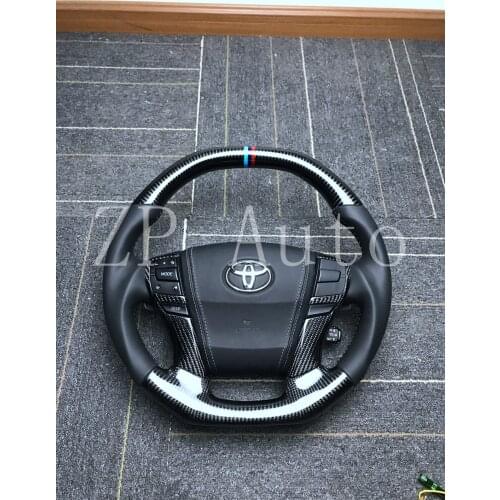 Customizable steering wheel for Toyota Mark x Reiz, forged leather, nappa leather, Alcantara, carbon fiber steering wheel