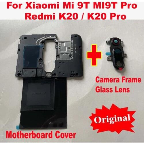 New Original Back Camera Frame Glass Lens Mainboard Cap Cover NFC WIFI Antenna Signal Case For Xiaomi Mi 9T MI9T Pro Redmi K20