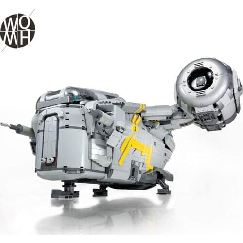 NEW 37840 The Ucs Razor Crest By Model Compatible With wars series Toys Building Blocks Bricks Kids Birthday Toys Gifts