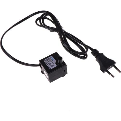 Submersible Water Pump For Pond, Aquarium, Fish Tank Fountain Water Pump Hydroponics (Size: US Plug, Color: Black)